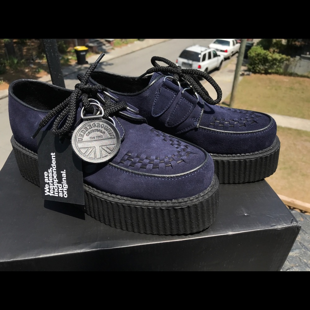Creepers NEW Navy Blue (Official Underground)